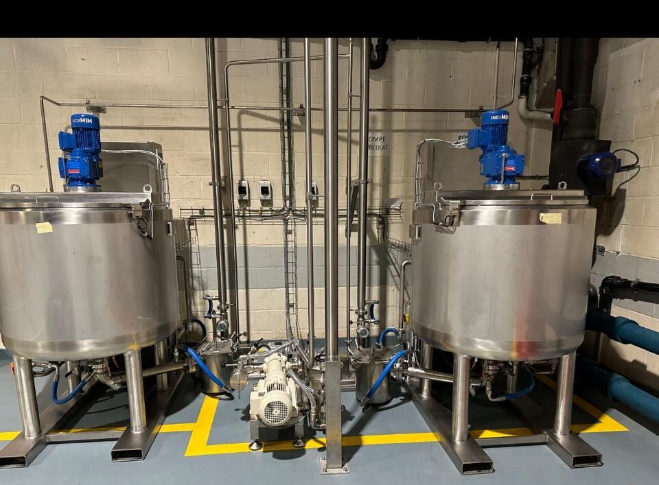 Equipos de proceso en inoxidable